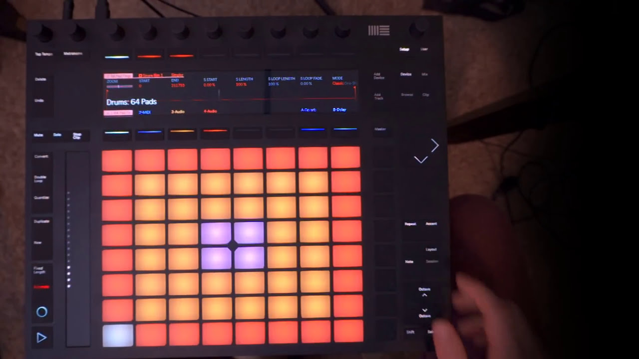 64-Pad Drum Layouts | Ableton Push Tutorial