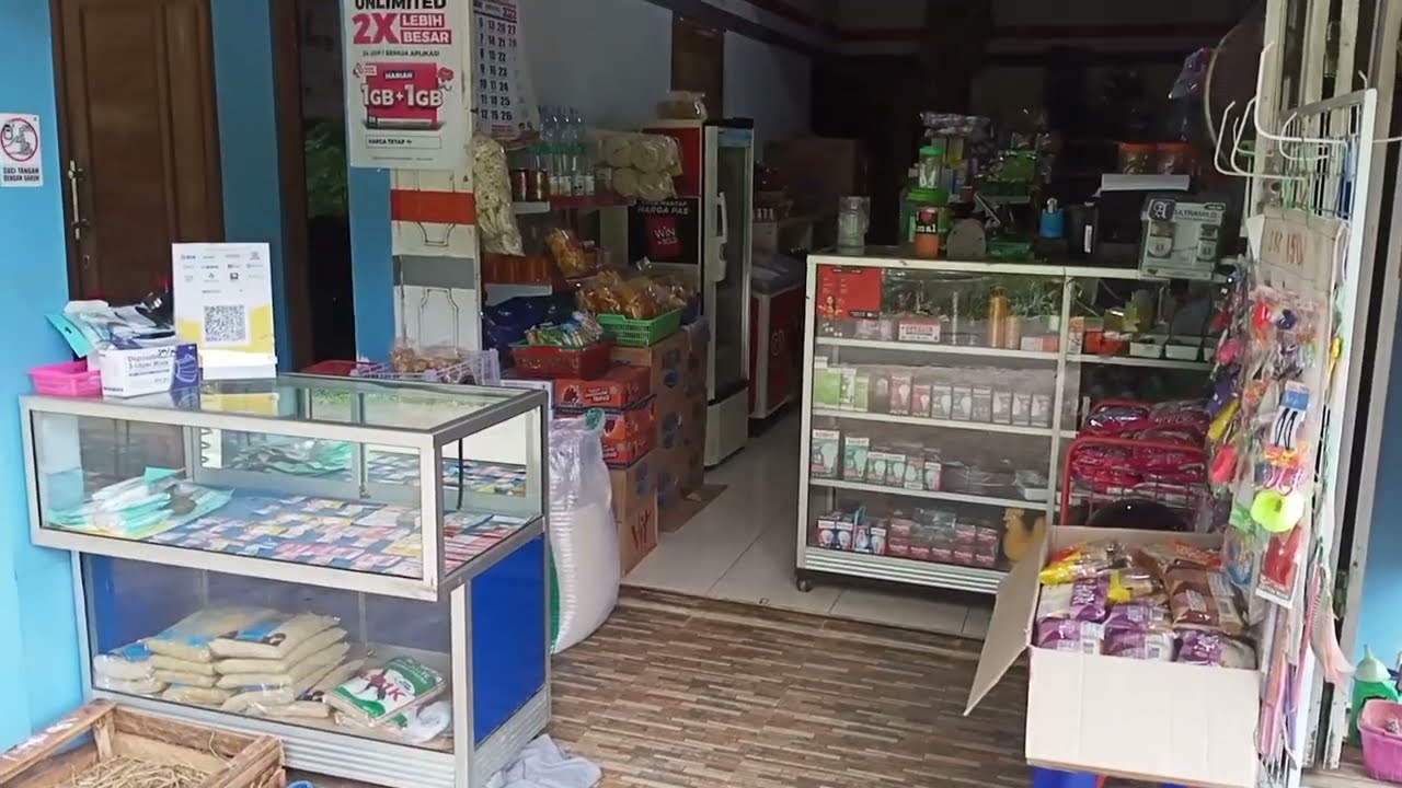 Buka Agen BRILink dan  Toko Sembako di Desa