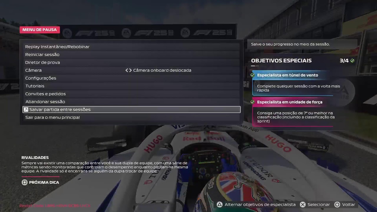 Eu jogando F1 2025