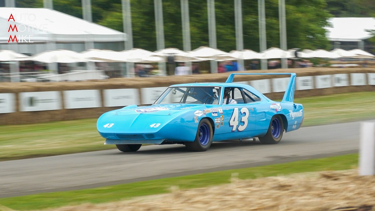 1970 Plymouth Superbird 7.0-litre V8 SOUNDS at Goodwood FOS