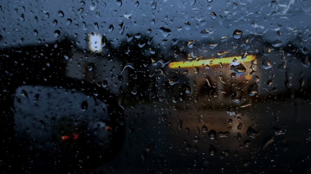 3 Hours Heavy Rain | Deep Sleep | Relaxation Sleep | Rain Sounds | Rain Sounds On the Road |RELAXING