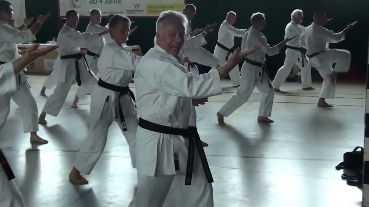 Sensei Denis Casey (8th Dan) teaching Seipai Kata & Bunkai (Part 2) - Shito-ryu Shukokai Union