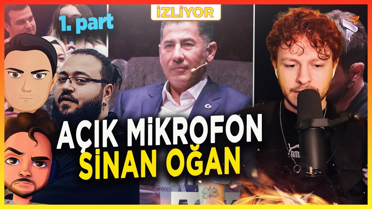 PurpleBixi Açık Mikrofon Sinan Oğan izliyor 1. PART w/@jahreinboss @ERLİK61 @CavsKarahanIi