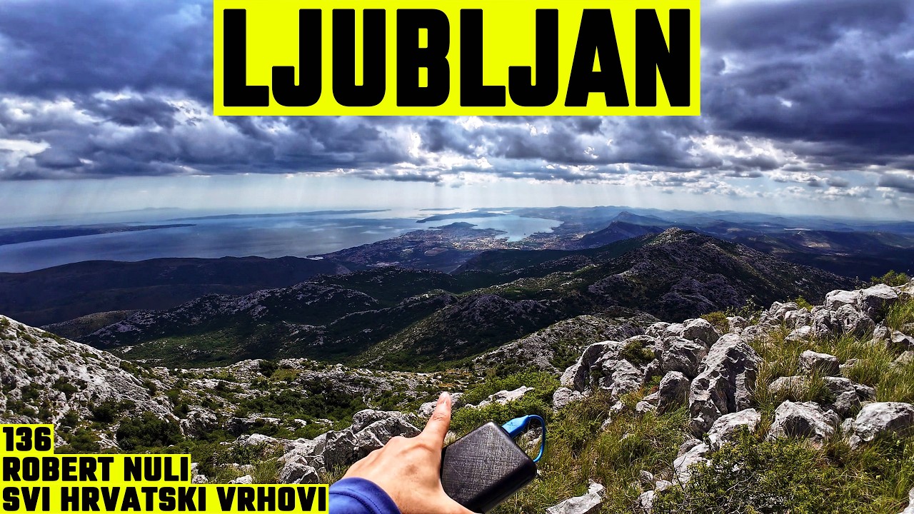 Ljubljan, Mosor, 1262m - planinarenje [136. VRH iz serijala SVI HRVATSKI VRHOVI] 4K