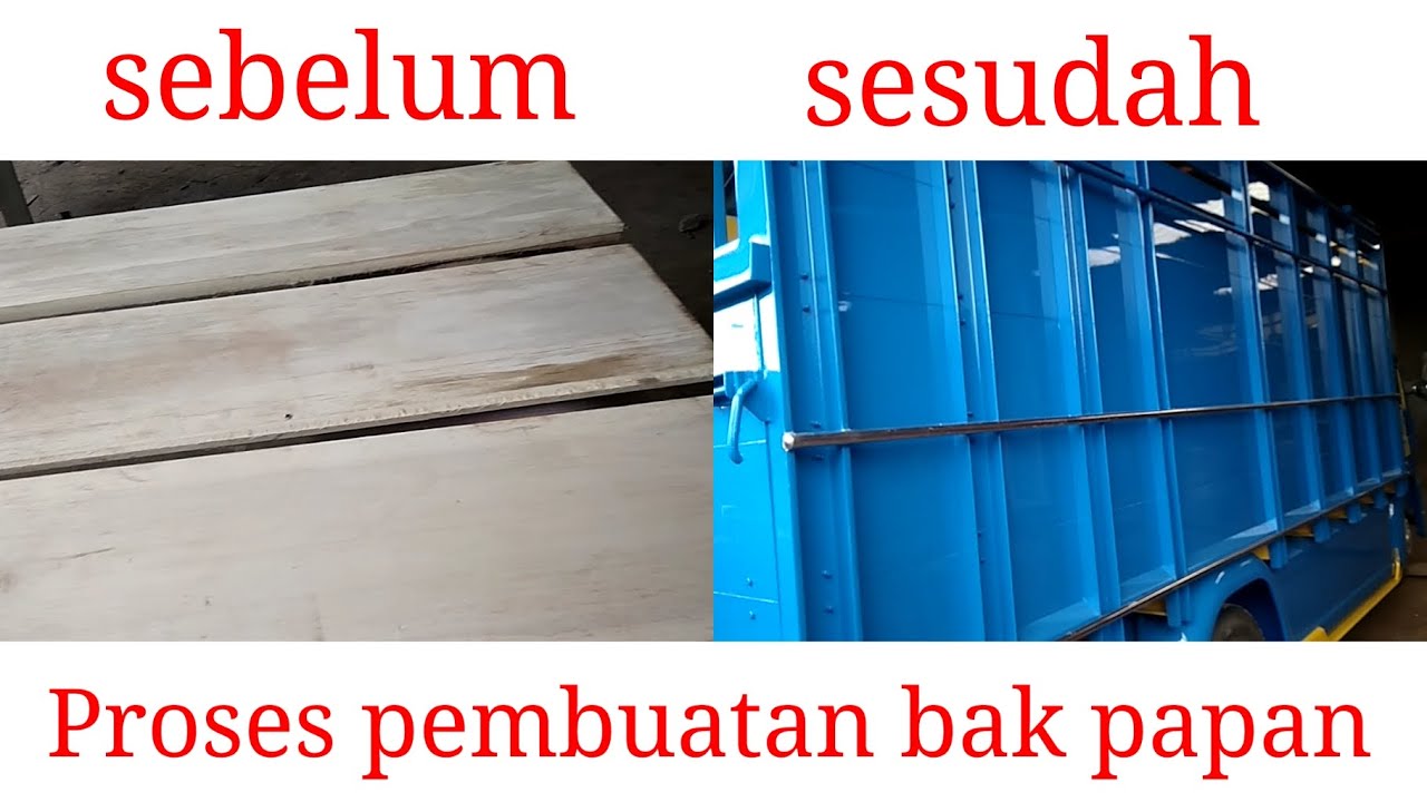 Proses pembuatan bak papan | agus sawet