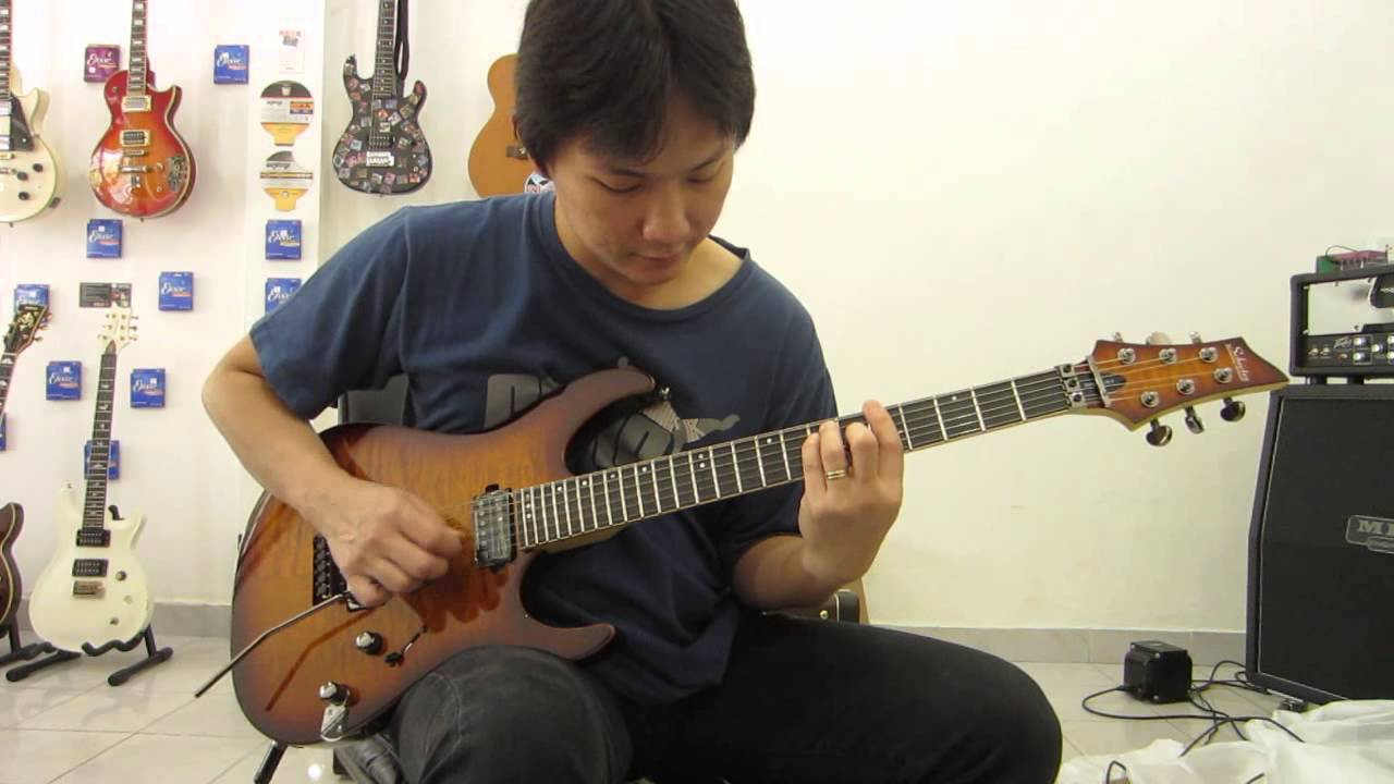 ทดลองเสียงกีตาร์ SCHECTER BANSHEE 6 FR PASSIVE GUITAR CLEAN SOUND