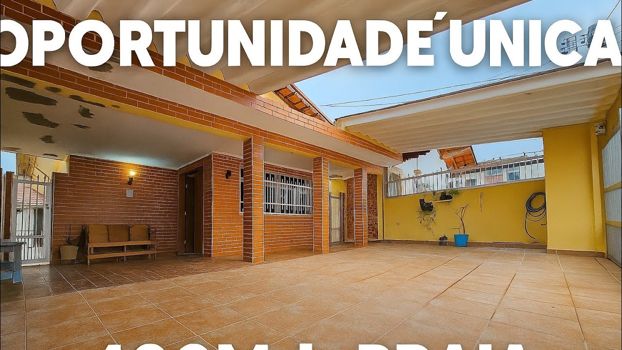 Casa ISOLADA no Jardim Imperador – 400m da Praia!