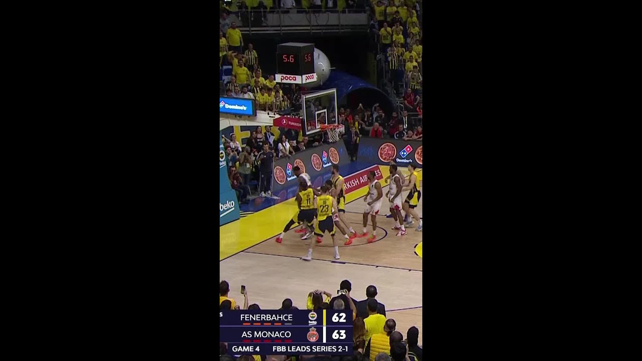 Is THIS a Final Four MISS? Missed Shot by Scottie Wilbekin 🛑 Fenerbahce vs Monaco