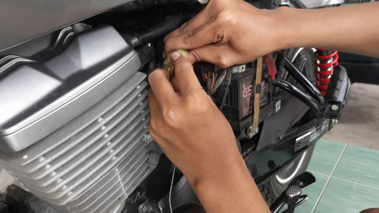 Pasang saklar rahasia (engine cut) honda verza 150
