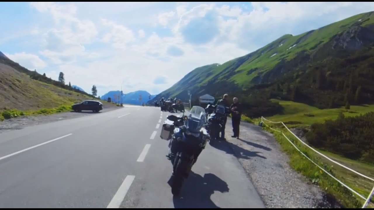 Kawa VN 900, Hahntennjoch-Lechtal, (Tonausfall ab 10ten Minute)