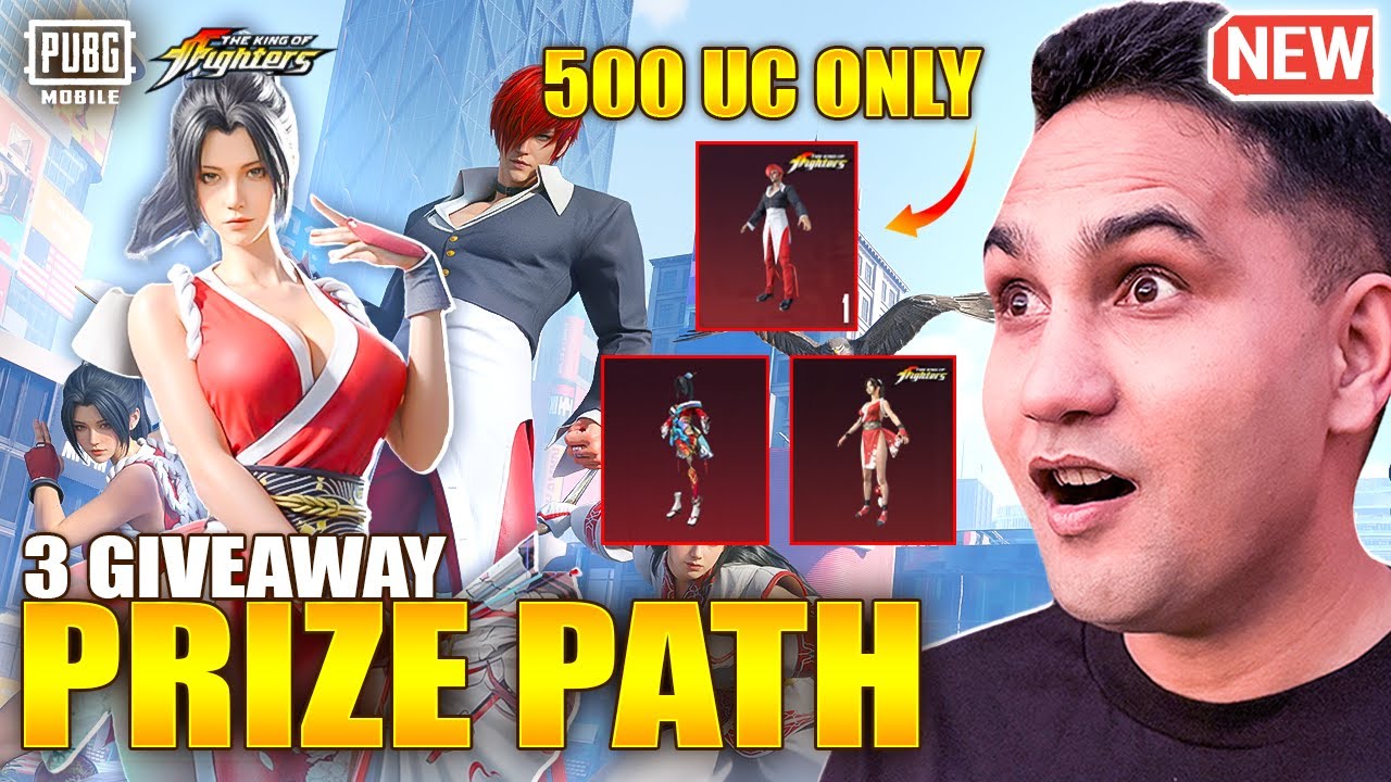 New King Of Fighters Prize Path | Prize Path | Prize Path Giveaway | Prize Path PUBG MOBILE | BGMI