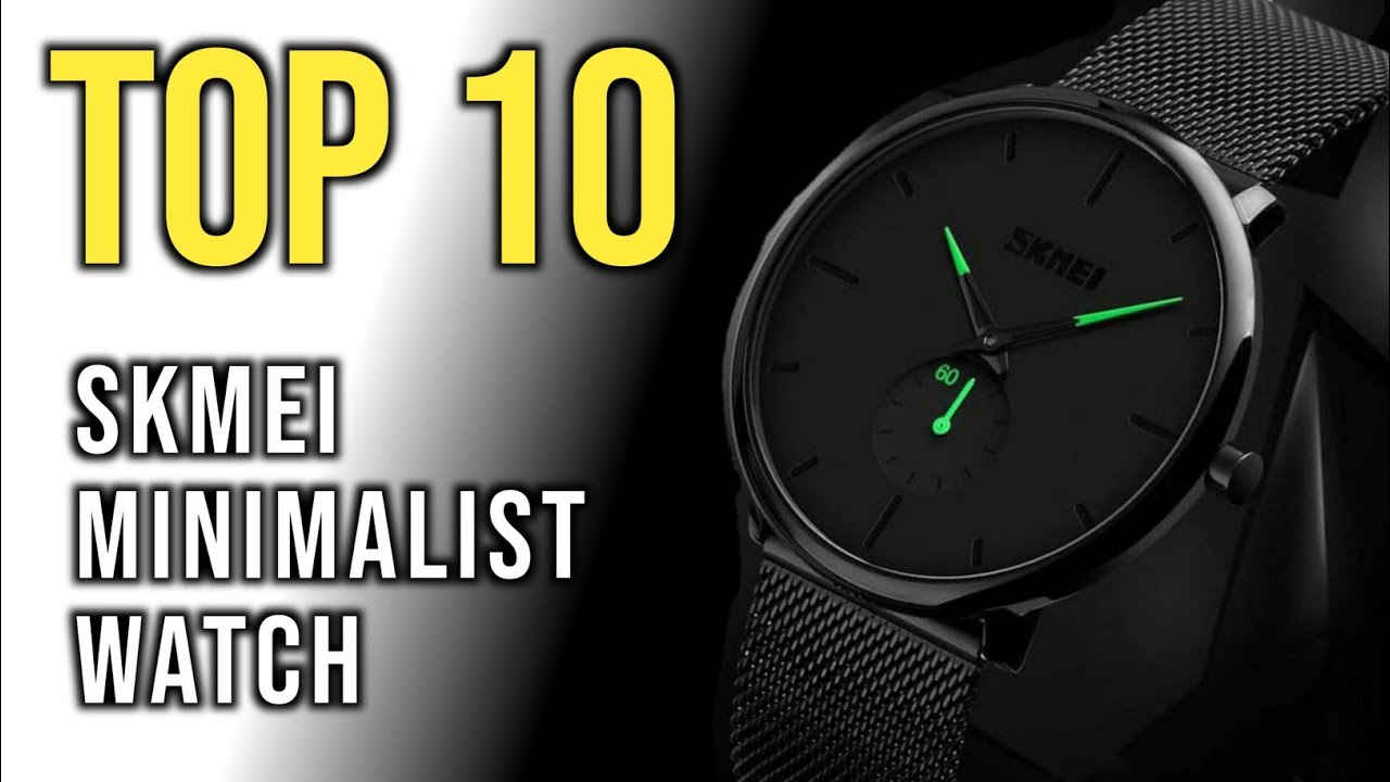 TOP 10 BEST SKMEI MINIMALIST WATCH - 40mm Sept 2019