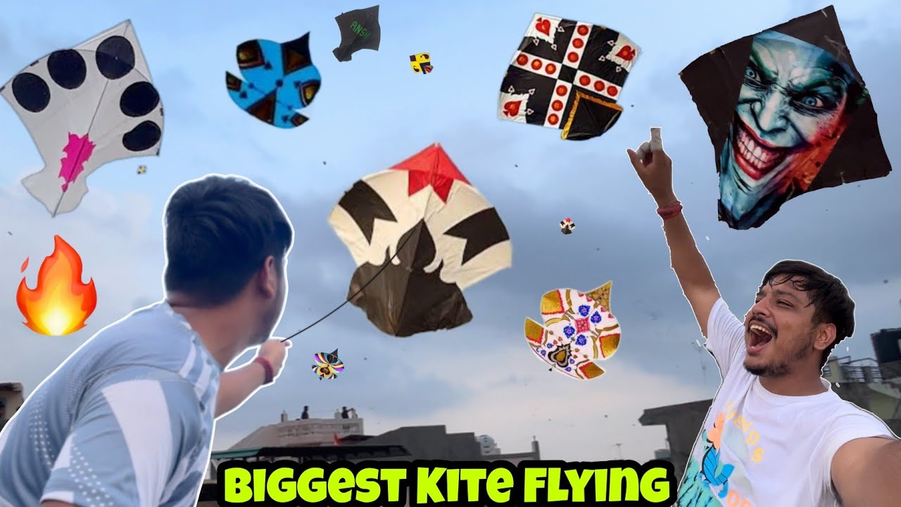 Biggest Kite Flying On Rakshabhandhan 🔥
