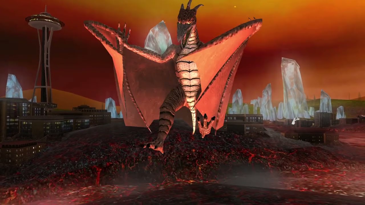 Rodan vs Obsidius 2 | Godzilla: Unleashed (Wii)