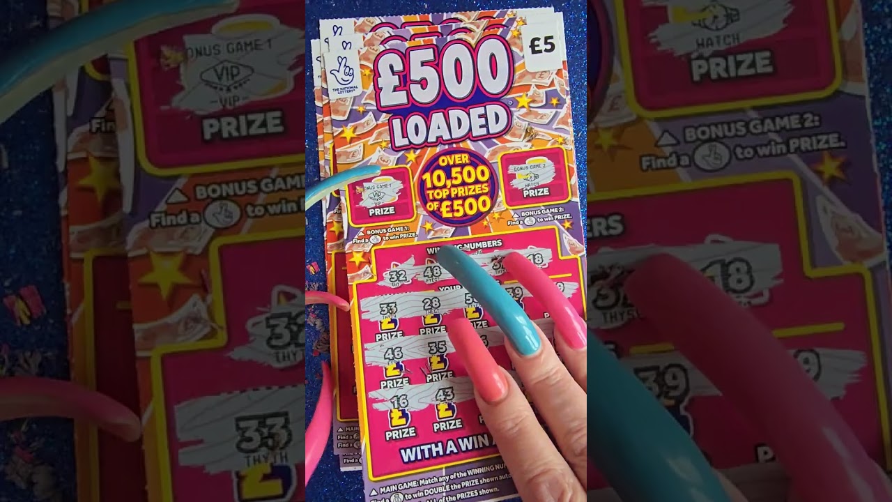 £25  500 loaded  #scratchoff 