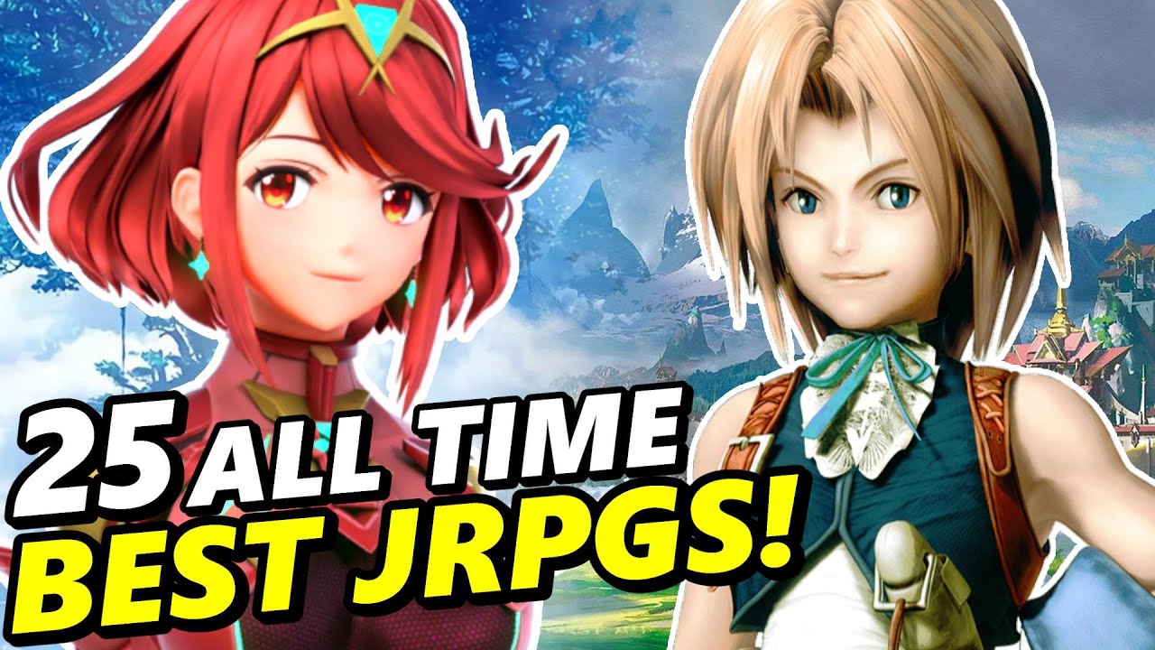 TOP 25 BEST JRPGS of All Time !
