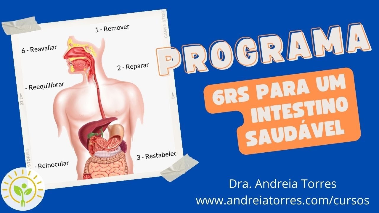 TRATAMENTO DA DISBIOSE | PROGRAMA 6Rs | APRENDA NUTRIÇÃO