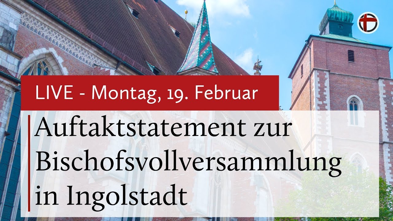 Auftaktstatement zur Bischofsvollversammlung in Ingolstadt