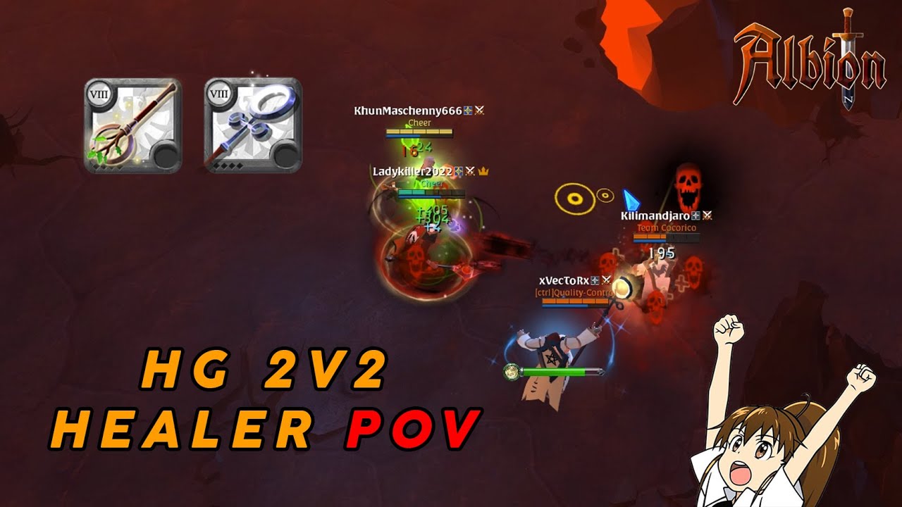 Hell Gate 2v2 | HOW TO COUNTER FIRE STAFFS | Ironroot & Great Holy Staffs | Albion Online