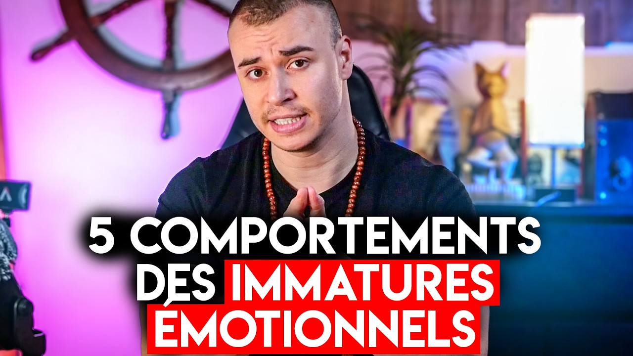 5 comportements d'adultes qui n'ont jamais grandi émotionnellement