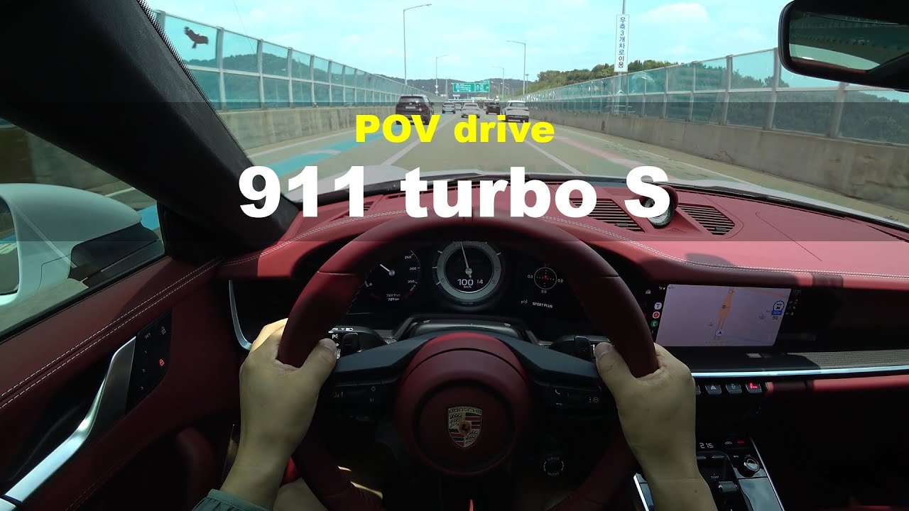 2023 Porsche 911 turbo S POV drive