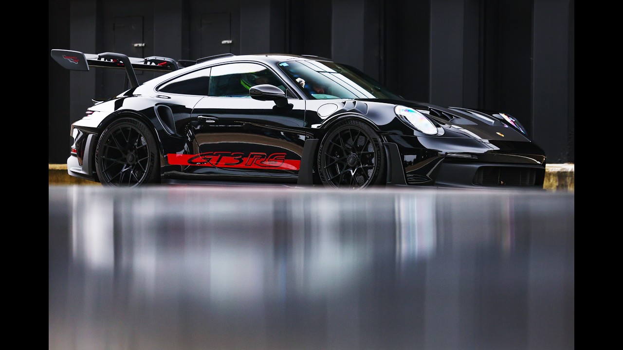 Silverstone Trackday Porsche 911 992 GT3RS Garmin Catalyst