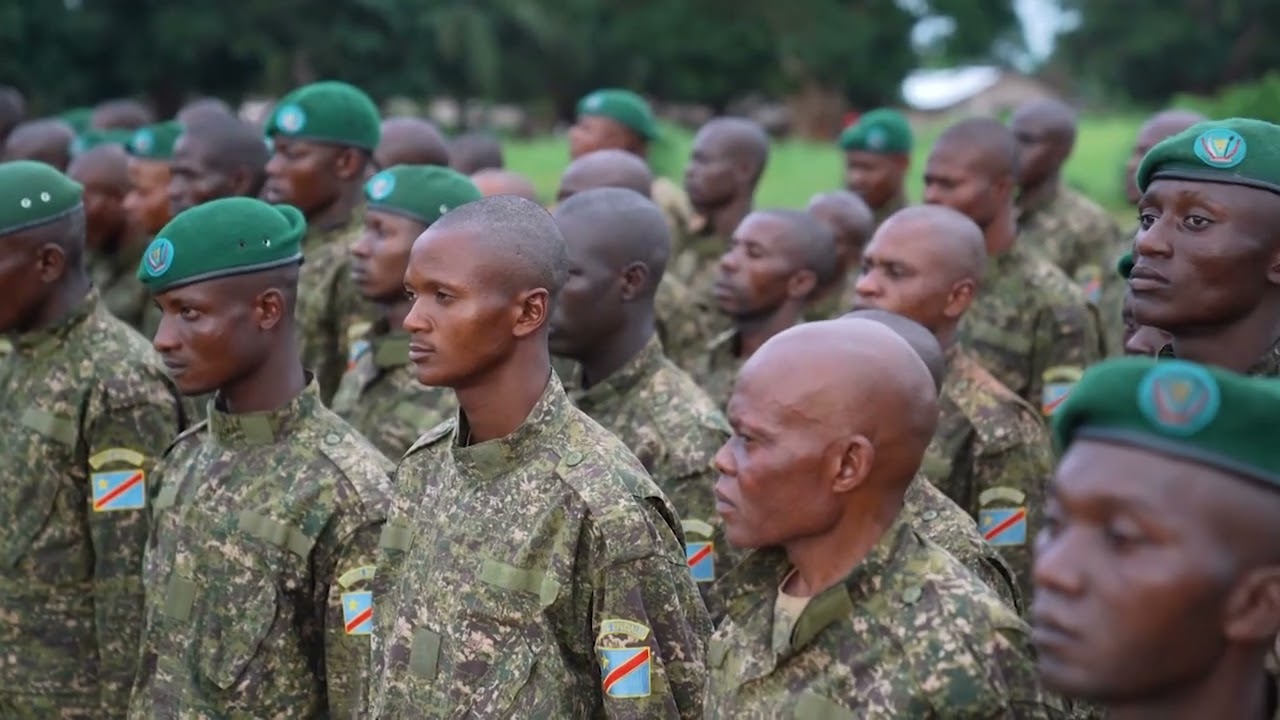LE MINISTRE DE LA DÉFENSE A GEMENA : LES FARDC SE RÉJOUISSENT