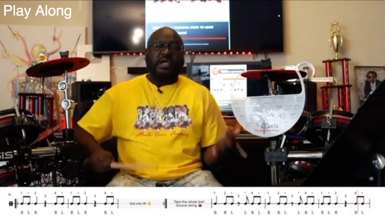 Play Along Snare Drum Exercise for Drummers with Atlanta Drum Academy