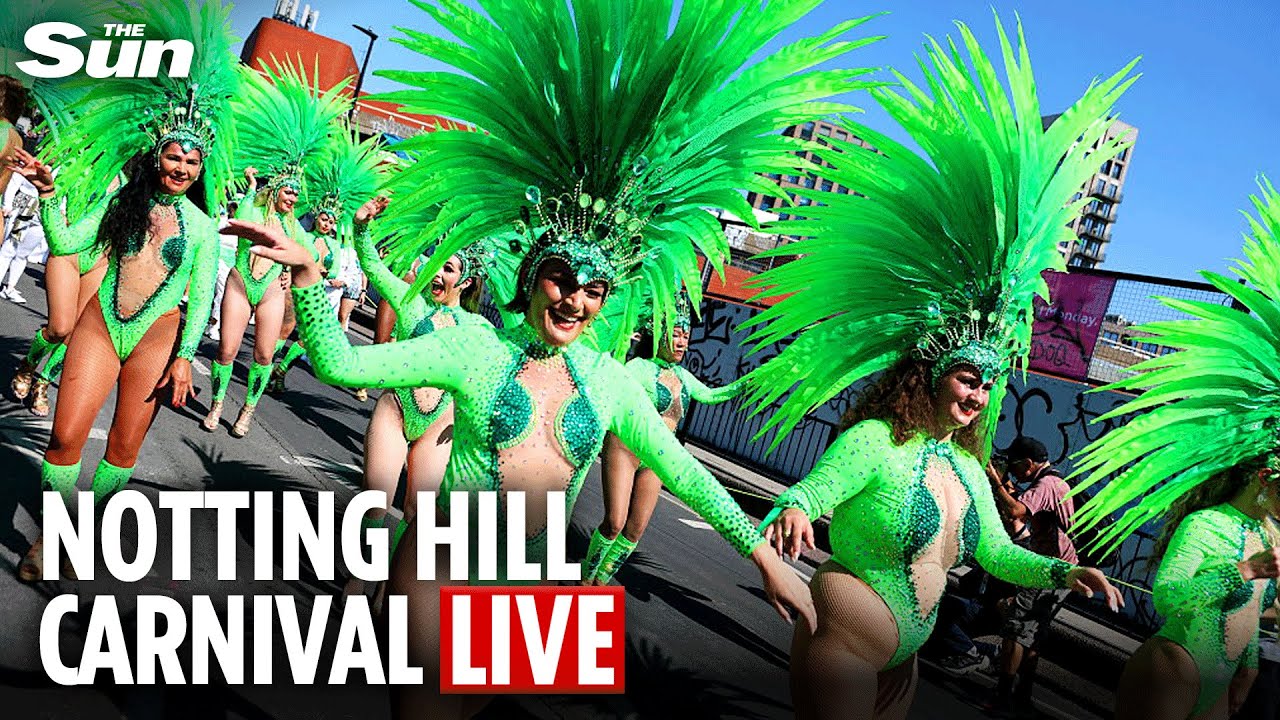 LIVE: Revellers flock to Notting Hill Carnival for final day of partying