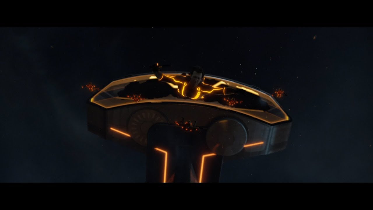 Daft Punk - Fall (Dugg E. & TRON: Falls Remix Music Video)(from the movie TRON: Legacy)