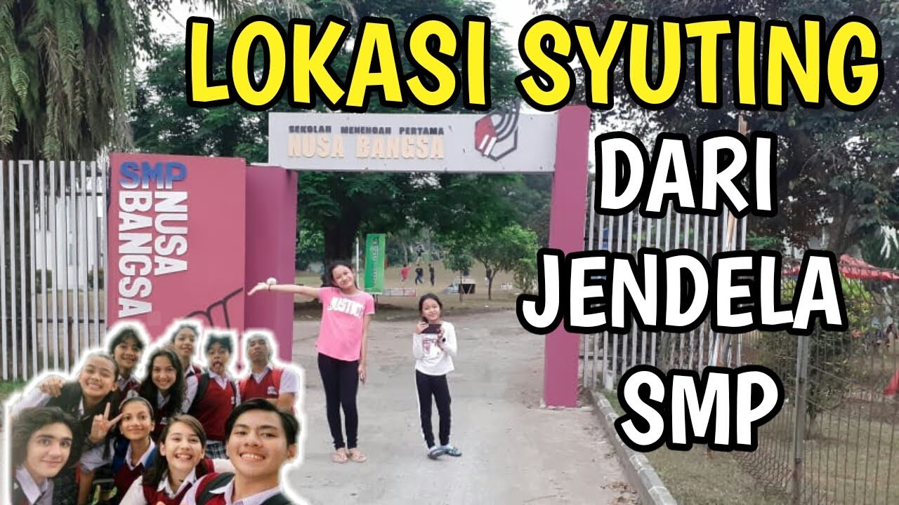 KESERUAN MAIN KE LOKASI SYUTING DJS | DARI JENDELA SMP