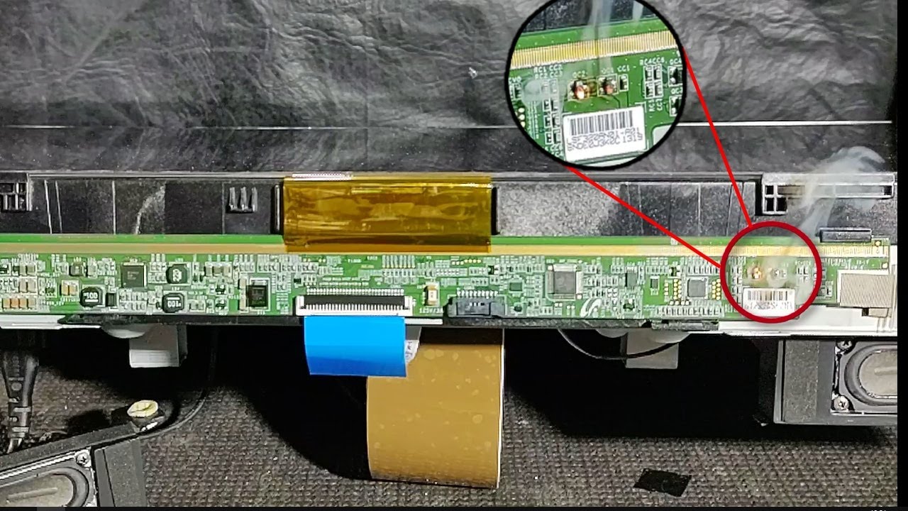 Olha que top! TV Samaung Un32FH4205, tela acende, sem imagem. Deu ruim no último vídeo.