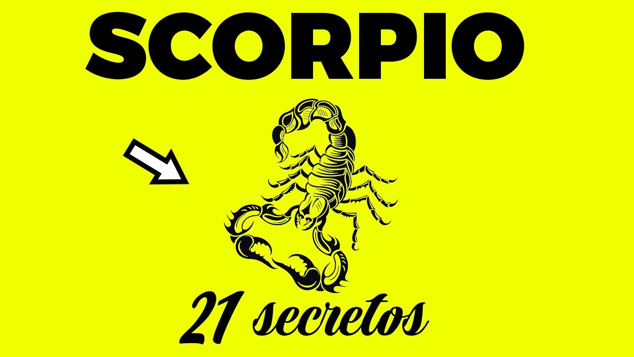 21 secretos de la personalidad de Escorpio