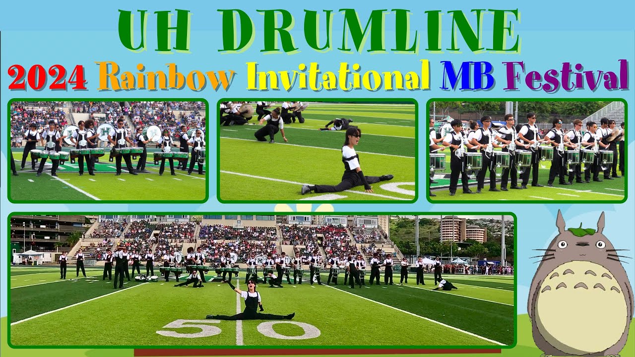 University of Hawai‘i Drumline | 2024 Rainbow Invitational