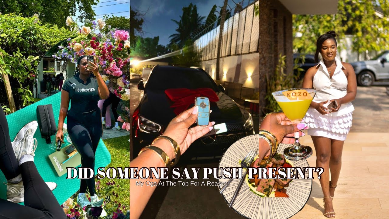 DID SOMEONE SAY PUSH PRESENT? || VALENTINES DINNER & EVENTS || MERCEDES BENZ GLC FULL OPTION