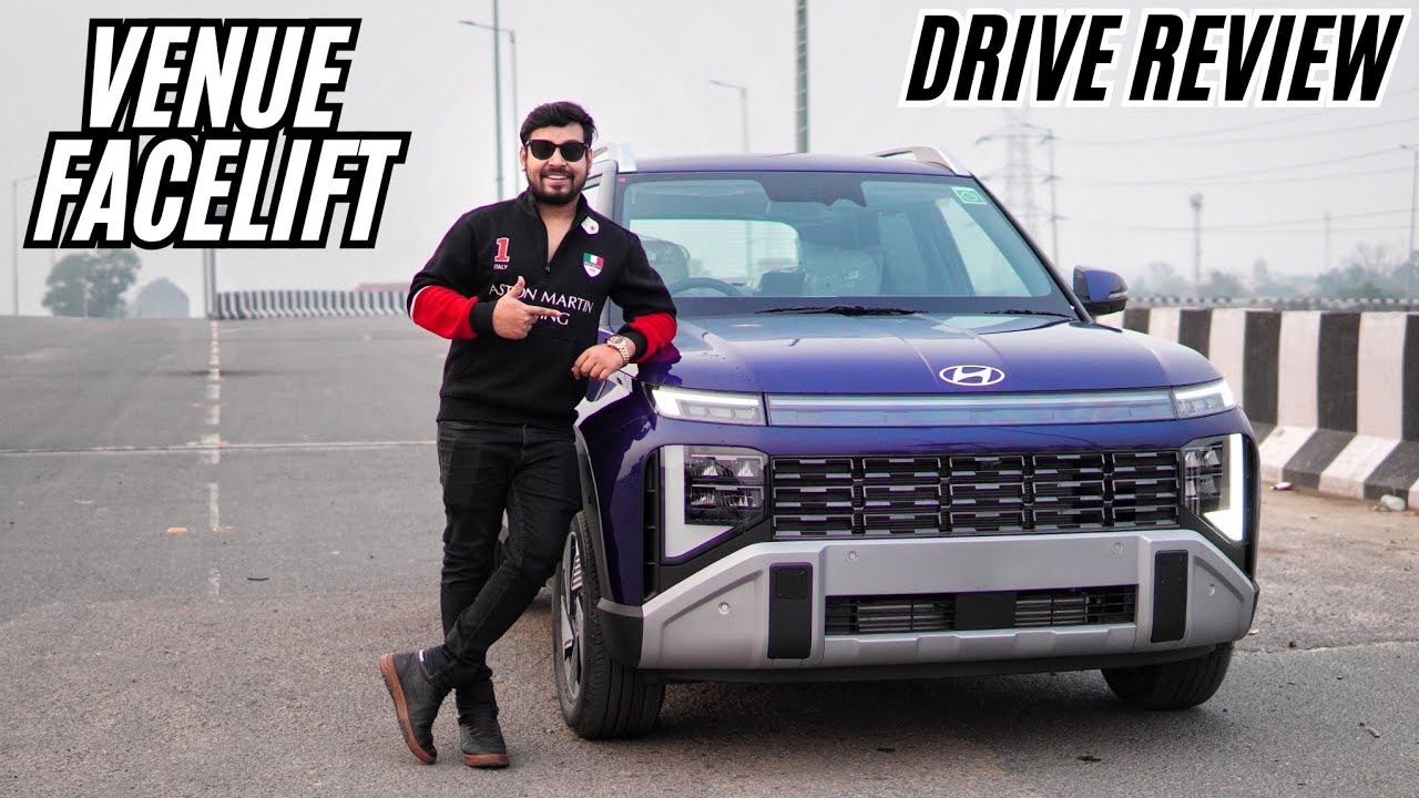 New 2025 Venue FaceLift | India's 1st Drive Review!