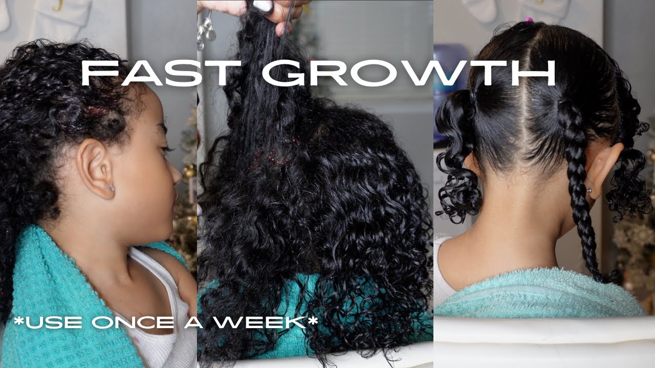 Grow Hair Faster with Aloe Vera & Hibiscus | Kids Routine