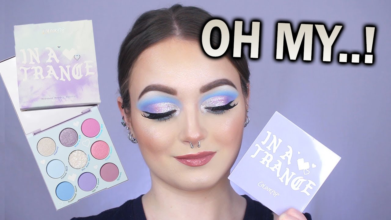*shook* IN A TRANCE EYESHADOW PALETTE REVIEW AND TUTORIAL | Colourpop Tie Dye Collection