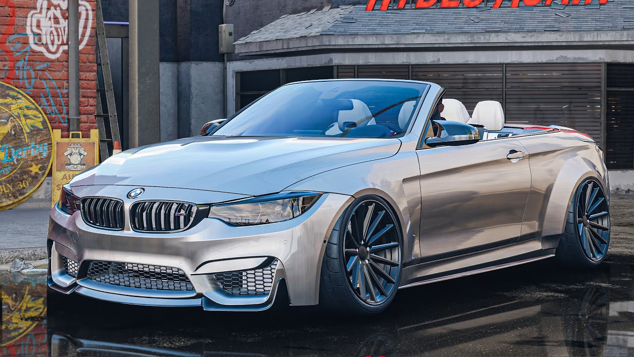 NFS Unbound - BMW M4 Convertible Customization | Max Build S+