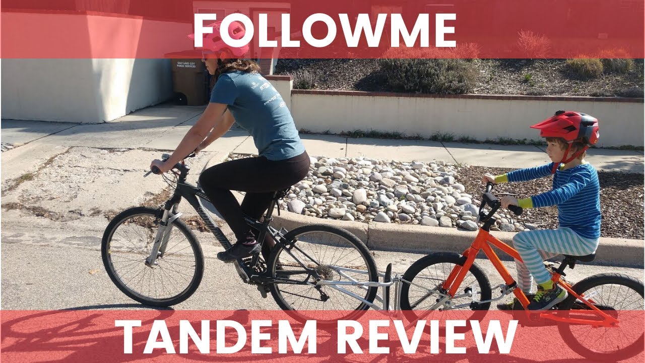 FollowMe Tandem Review: A Safer, Easier Way To Bike With Kids In Traffic!