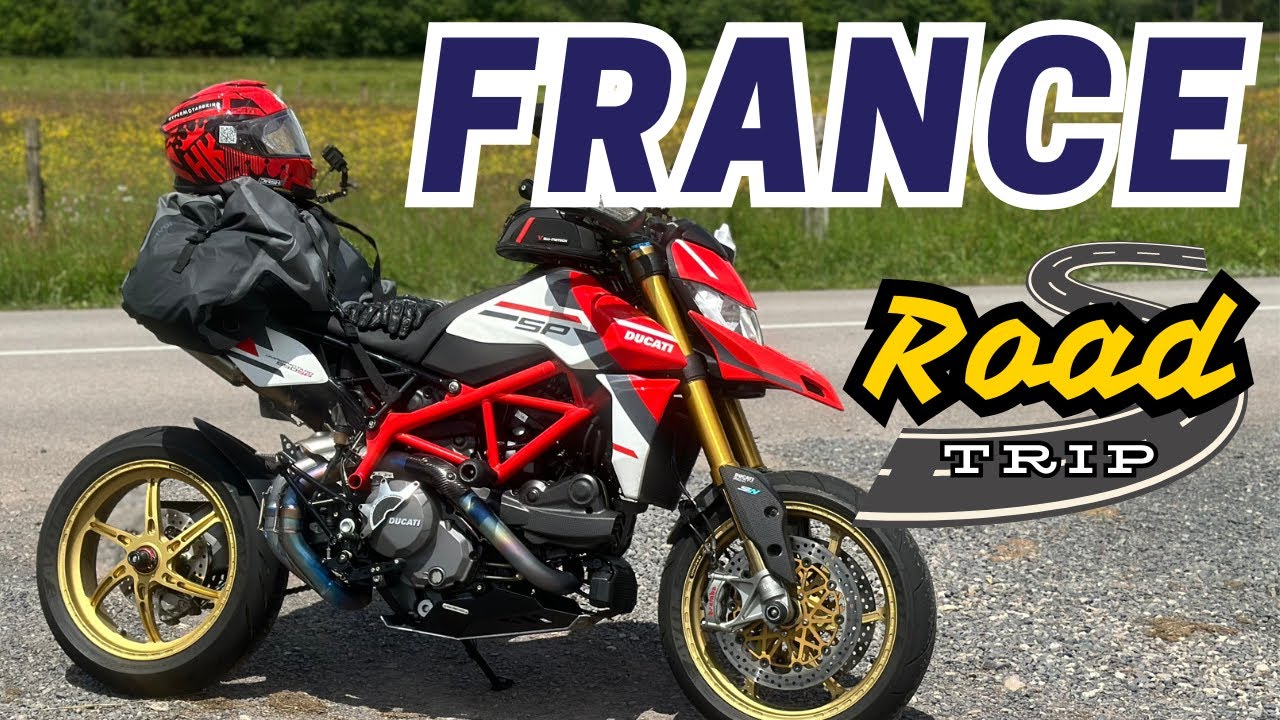 Discovering France's Hidden Gems: Ducati Hypermotard 950 SP on Tour - Day 1