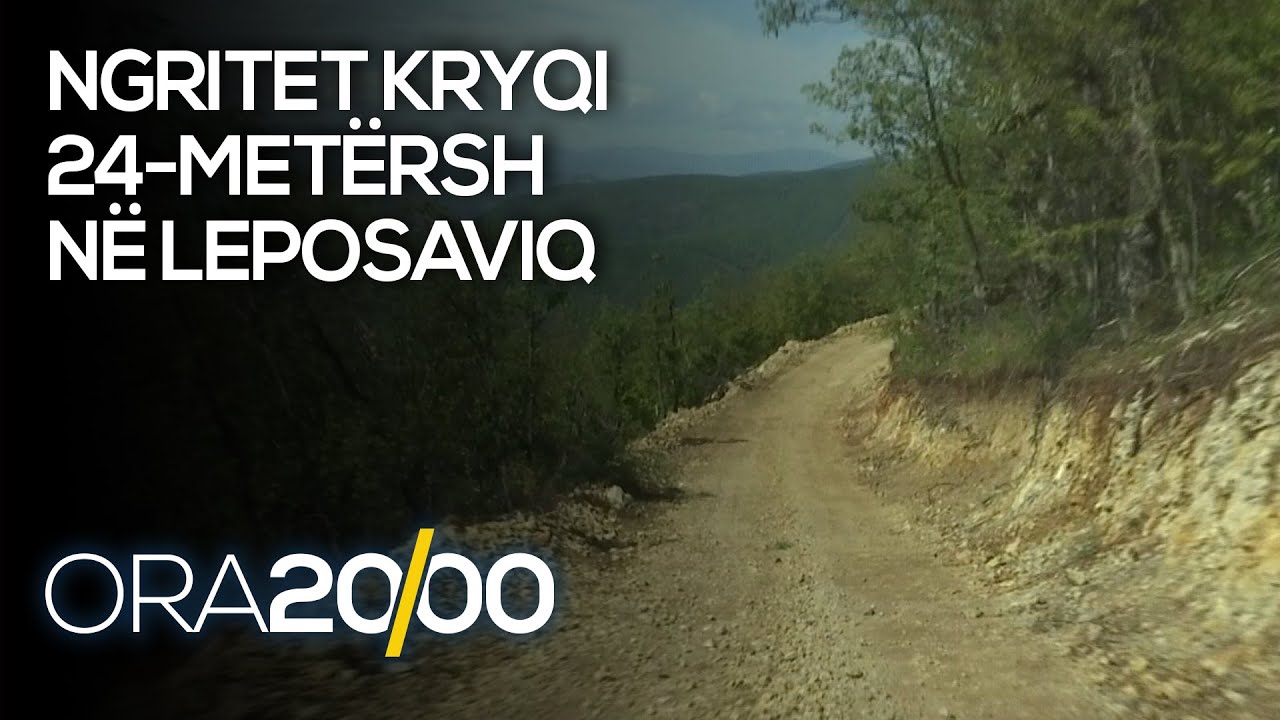 Ngritet kryqi 24-met&euml;rsh n&euml; Leposaviq - 02.10.2020 - Klan Kosova