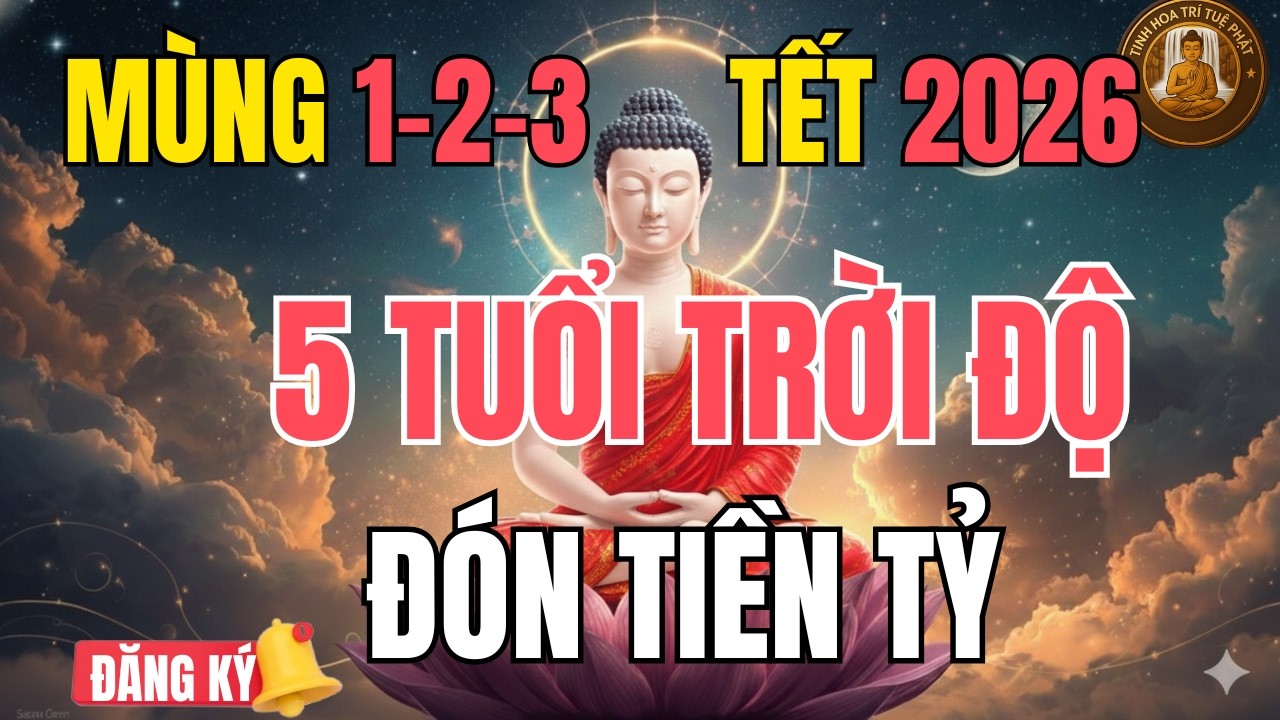 Mùng 1,2,3 Tết 2026: 5 Tuổi 