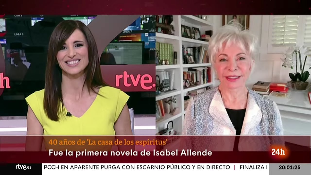 Entrevista a Isabel Allende, 40 años de 