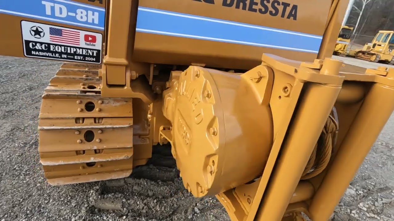 2001 Dresser TD8H ex Forestry dozer with winch Low Hours! C&C Equipment