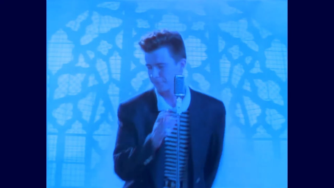 Never Gonna Give You Up MA E' BLUE - Rick Astley and Eiffel65 [Mashup Lol]