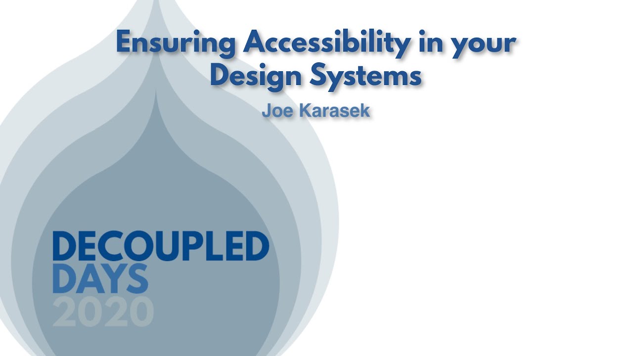 Ensuring your design system meets accessibility standards