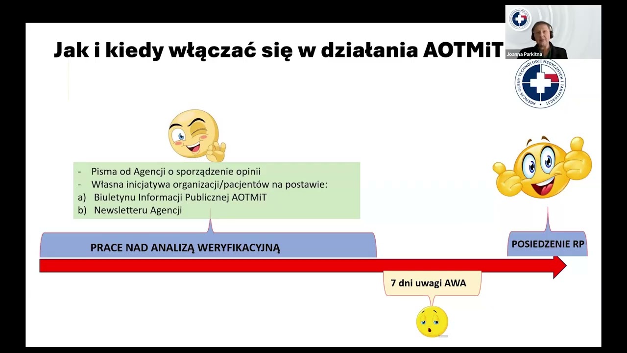 ,,AOTMiT i organizacje pacjentów - jak to działa w praktyce
