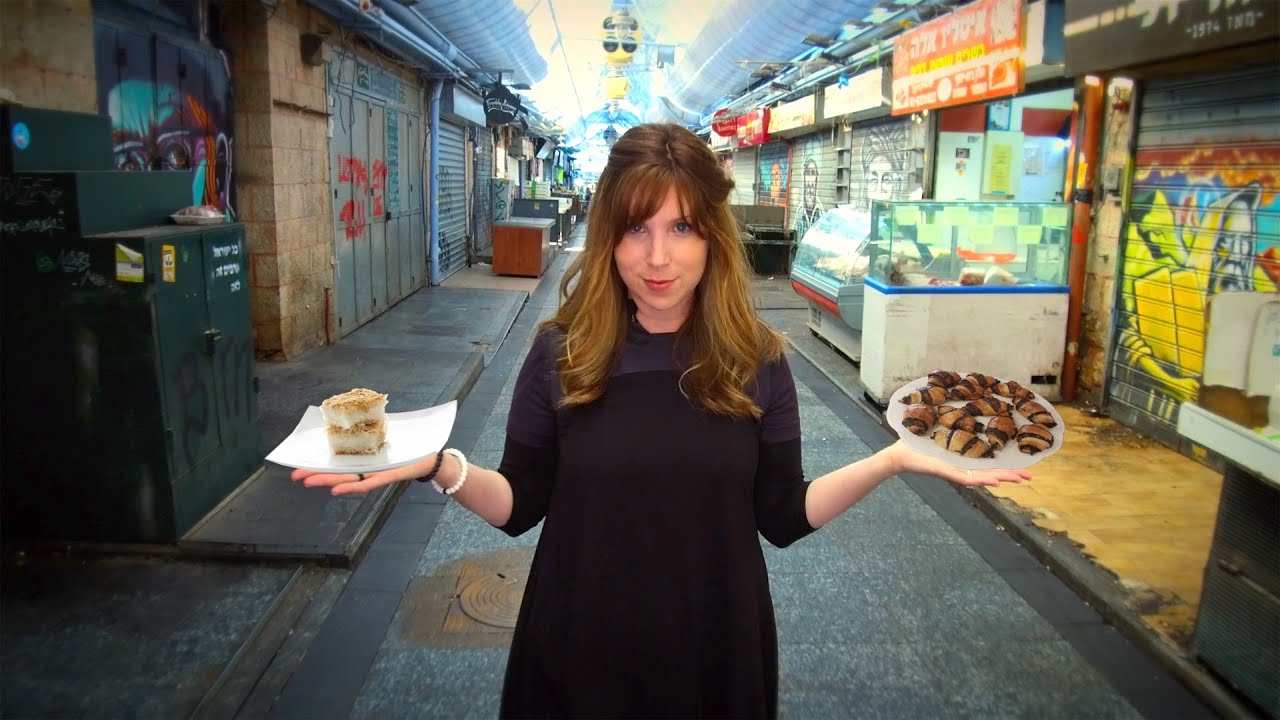 Israel's Machane Yehuda Market: Kanafeh vs Rugelach
