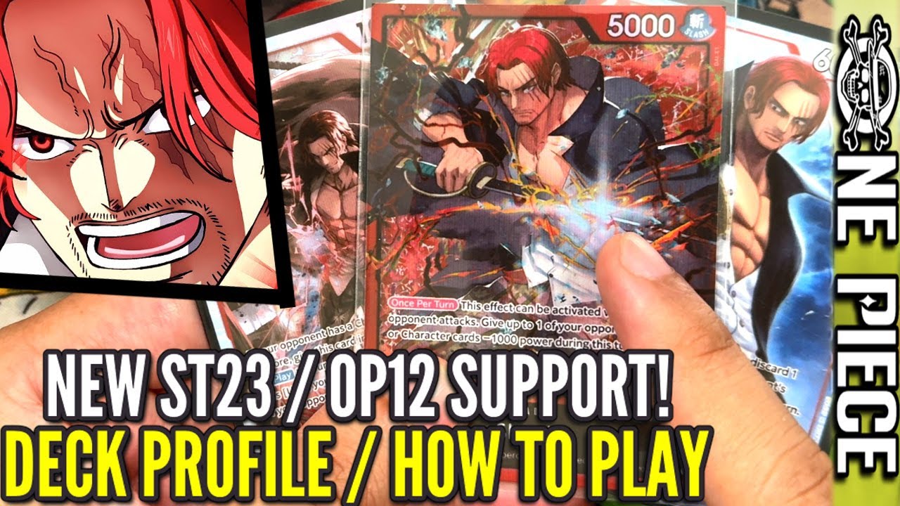 Shanks Deck Profile & How To Play (ST23/OP11/OP12) | One Piece TCG